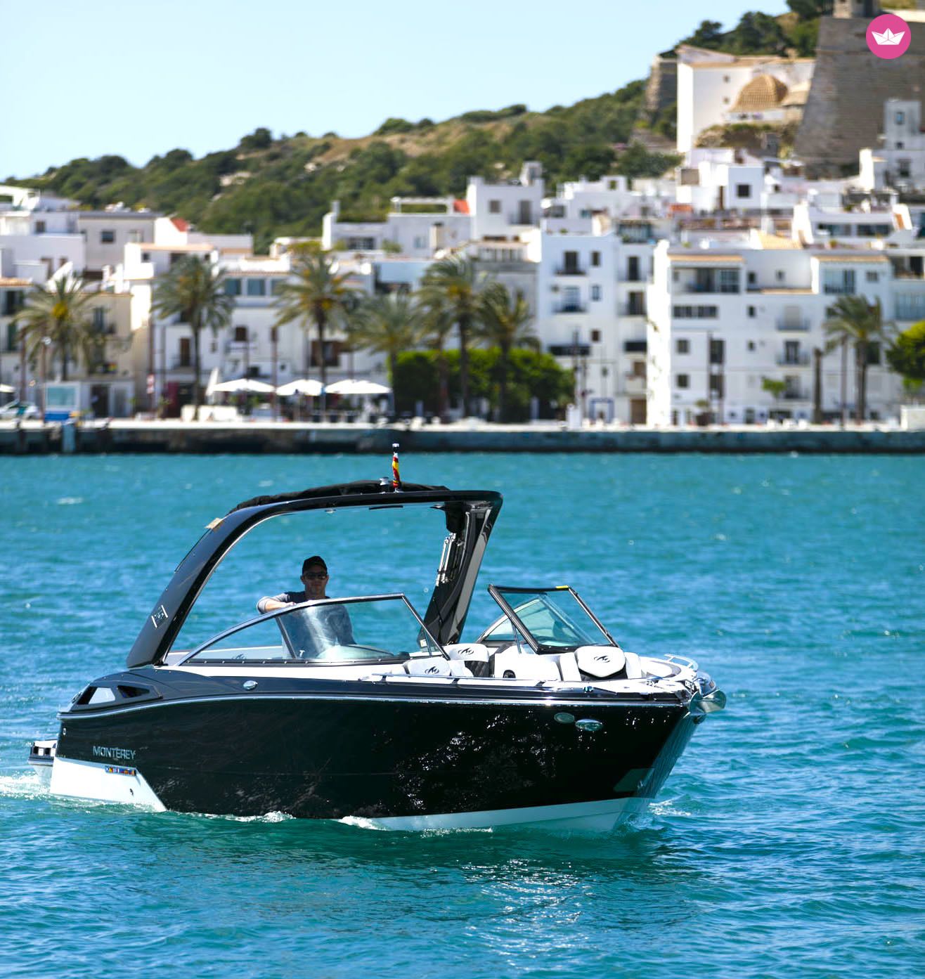 Charter Motorboat Monterey 278 Ss Ibiza