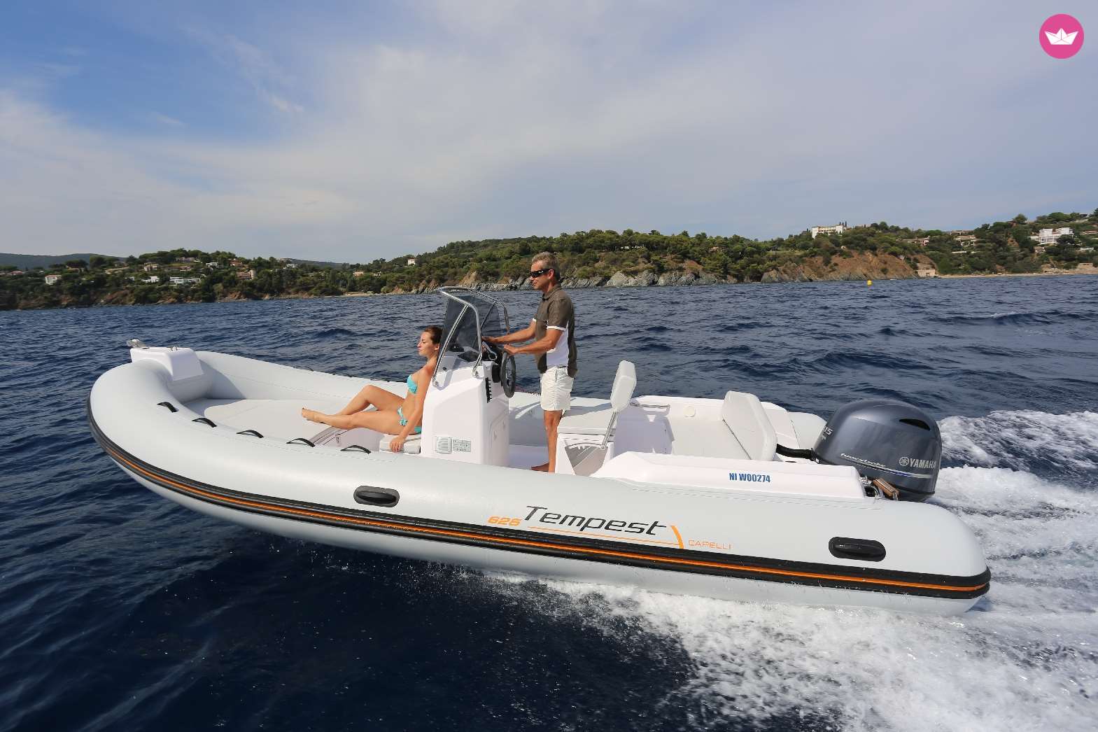 Location Semi-rigide Capelli Tempest 625 Ajaccio