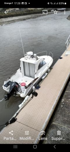 Motorboat Beneteau antares 650  HB 115cv suzuki Plan du bateau