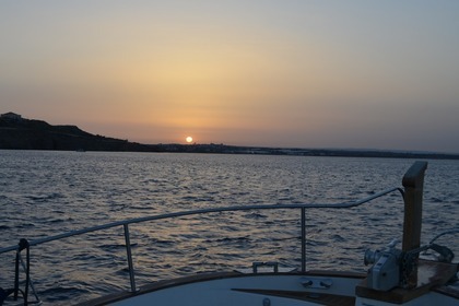 Yatch boat in Marzamemi