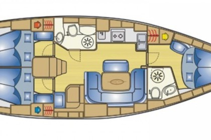 Bavaria 39 - Cabines y baño exclusivos