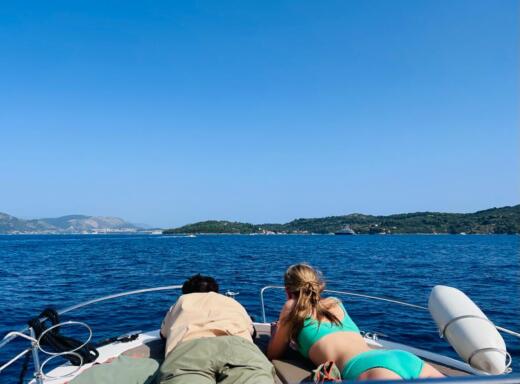 Dubrovnik Motorboat Atlantic Marine Sun Cruiser 690 alt tag text