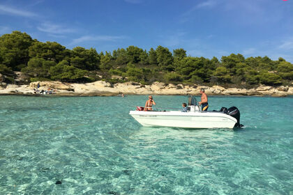 Charter Boat without licence  Thomas Tempest 500 Chalkidiki