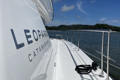 Spacious new power catamaran in Coiba and Chiriqui's Pacific island paradise