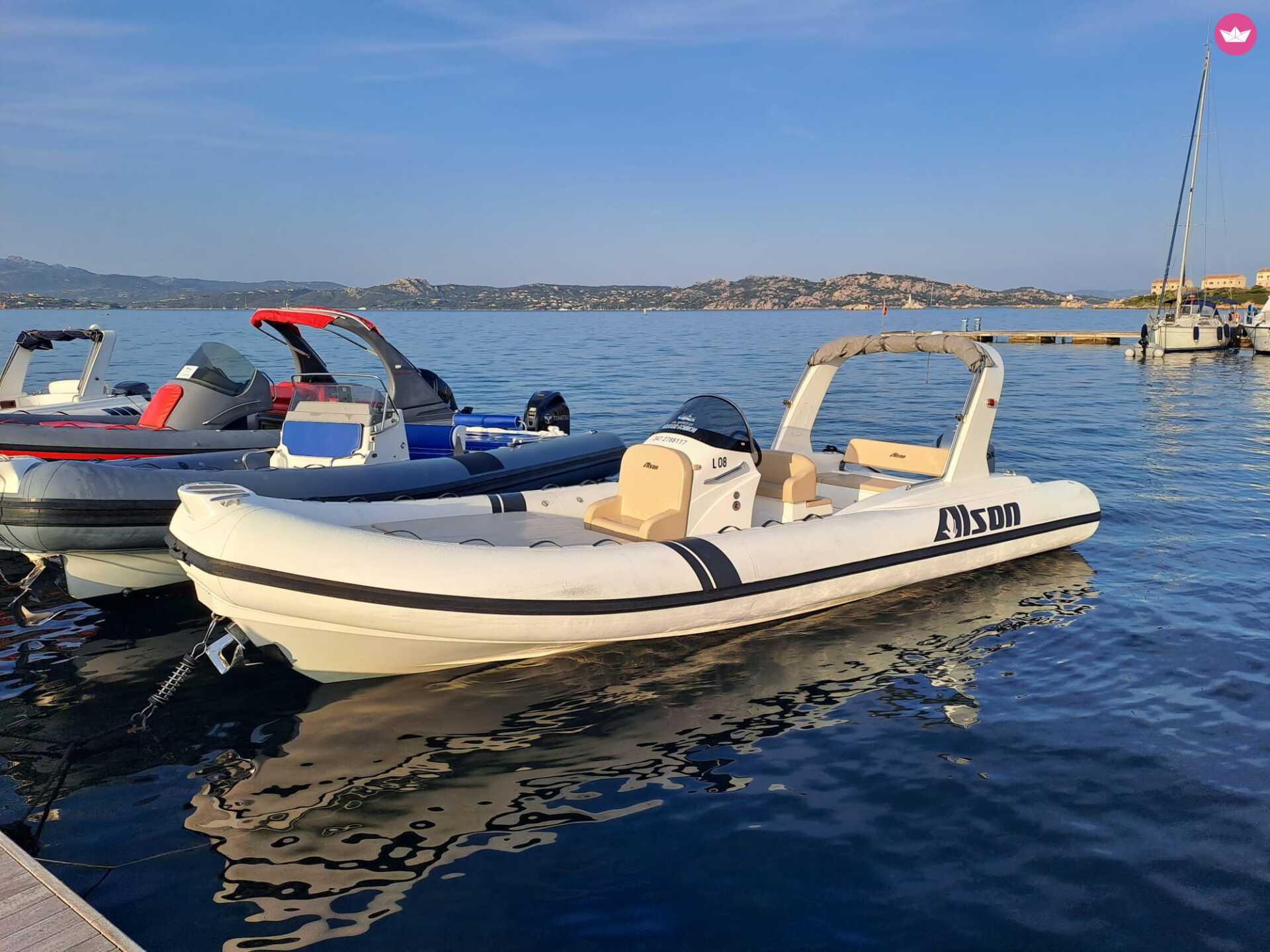 Semi-rigide Alson 750 flash 250cv