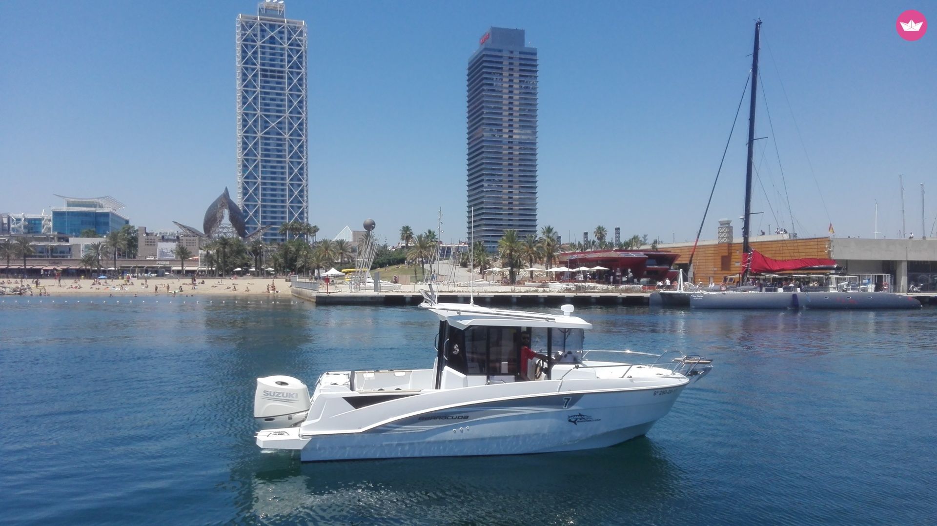 Beneteau Barracuda 7 in Barcelona for hire