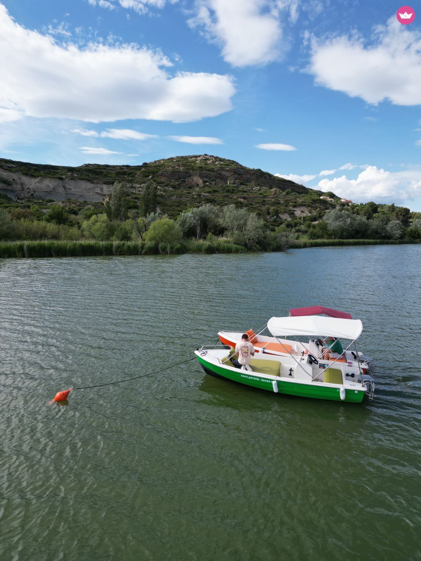 Bateau sans permis  Sans permis électrique 2cv