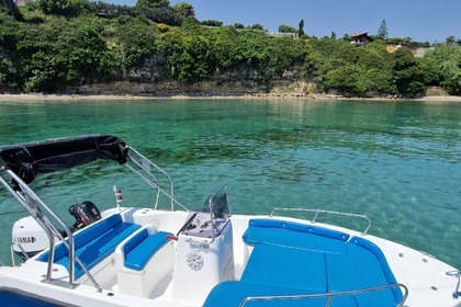 Explore Zakynthos with Artemis, a 60hp speedboat for up to 6 guests – no license required! Perfect for daily cruises to Navagio, Blue Caves, Keri Caves & Turtle Island.