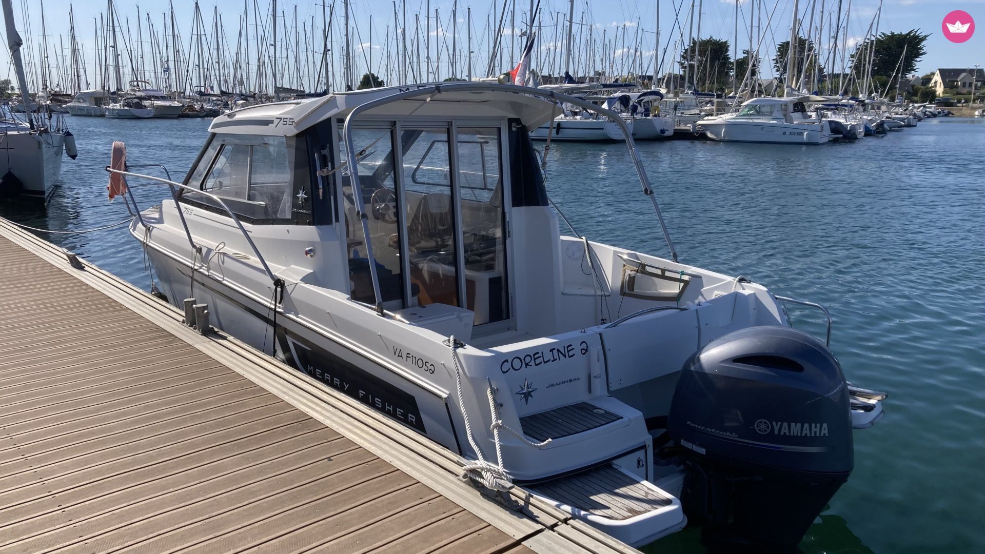 Bateau à moteur Jeanneau Merry Fisher 755 200cv 3