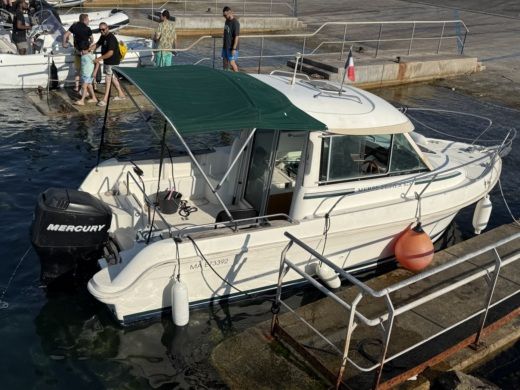 Motorboat Jeanneau Merry Fisher 625 Boot Grundriss