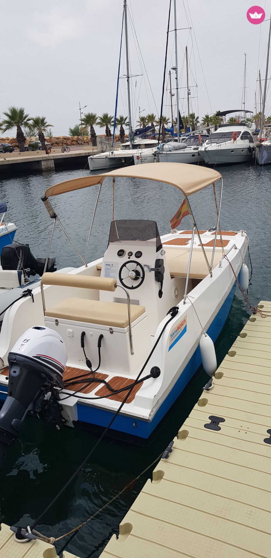 Bateau sans permis olbap 5 40cv 5