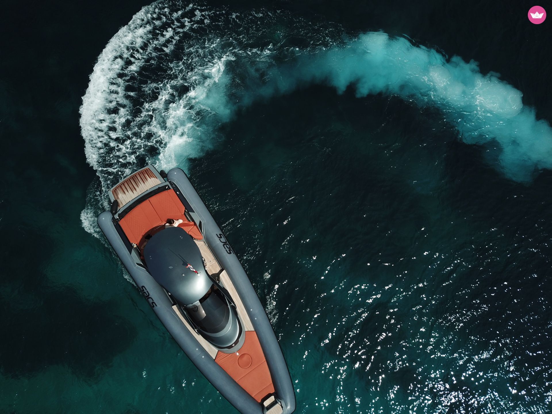 Semi-rigide Sacs Marine Strider 11 900cv 2