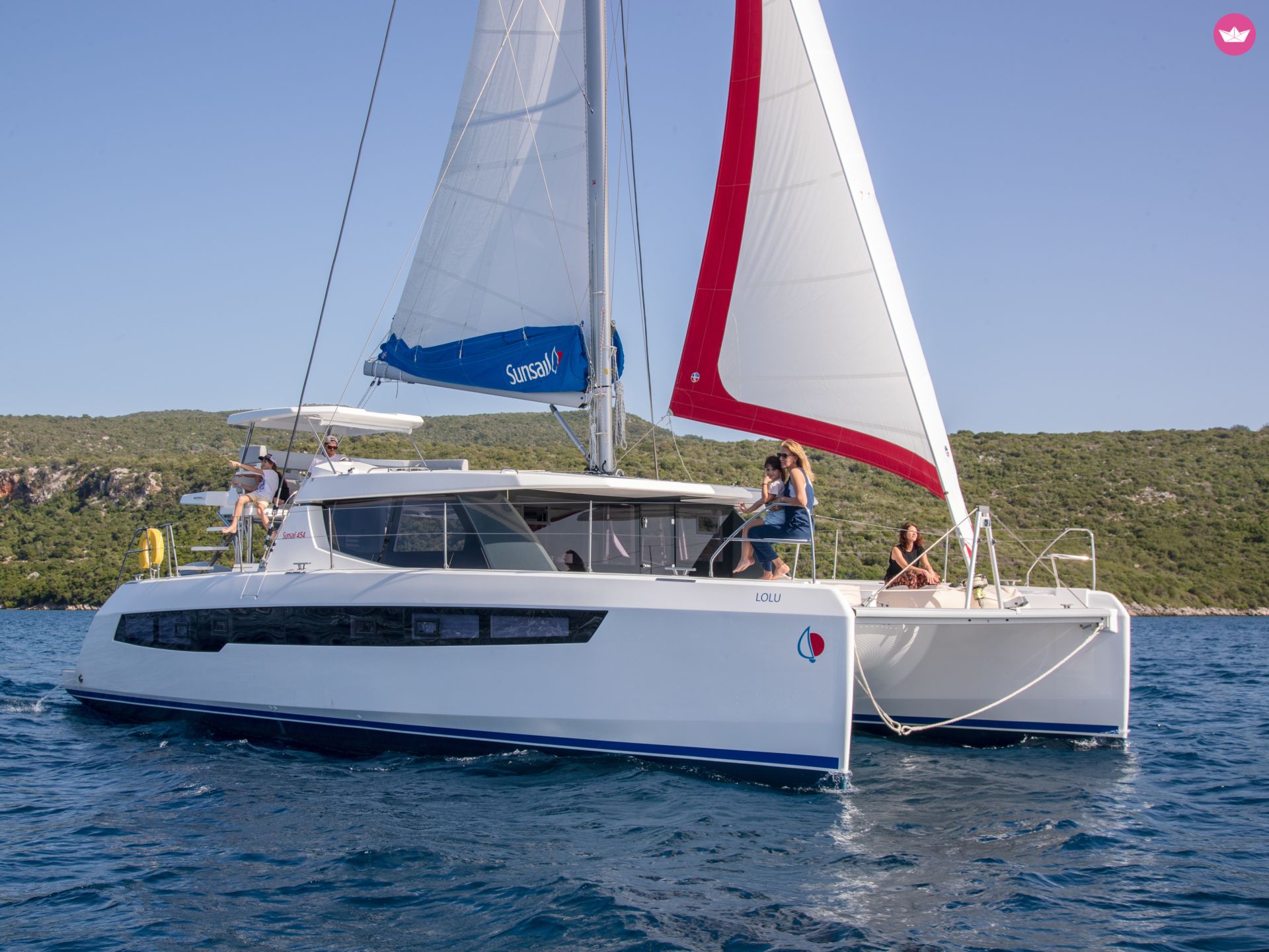 Catamaran Sunsail 454L 13m