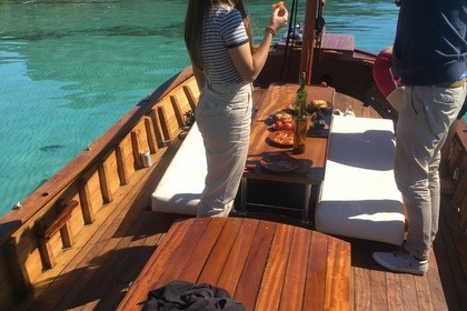 Classic wooden llaut