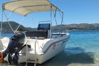 Rental Boat without license  Proteus Limeni Zakynthos