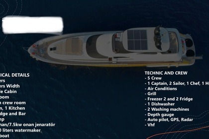 32m Yacht Available in Bodrum & Greek Islands W54!
