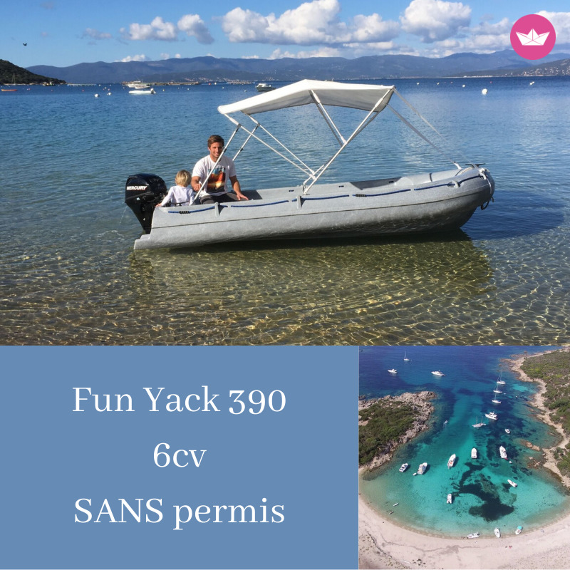 Bateau sans permis  Fun Yak 390 6CV 6cv 3