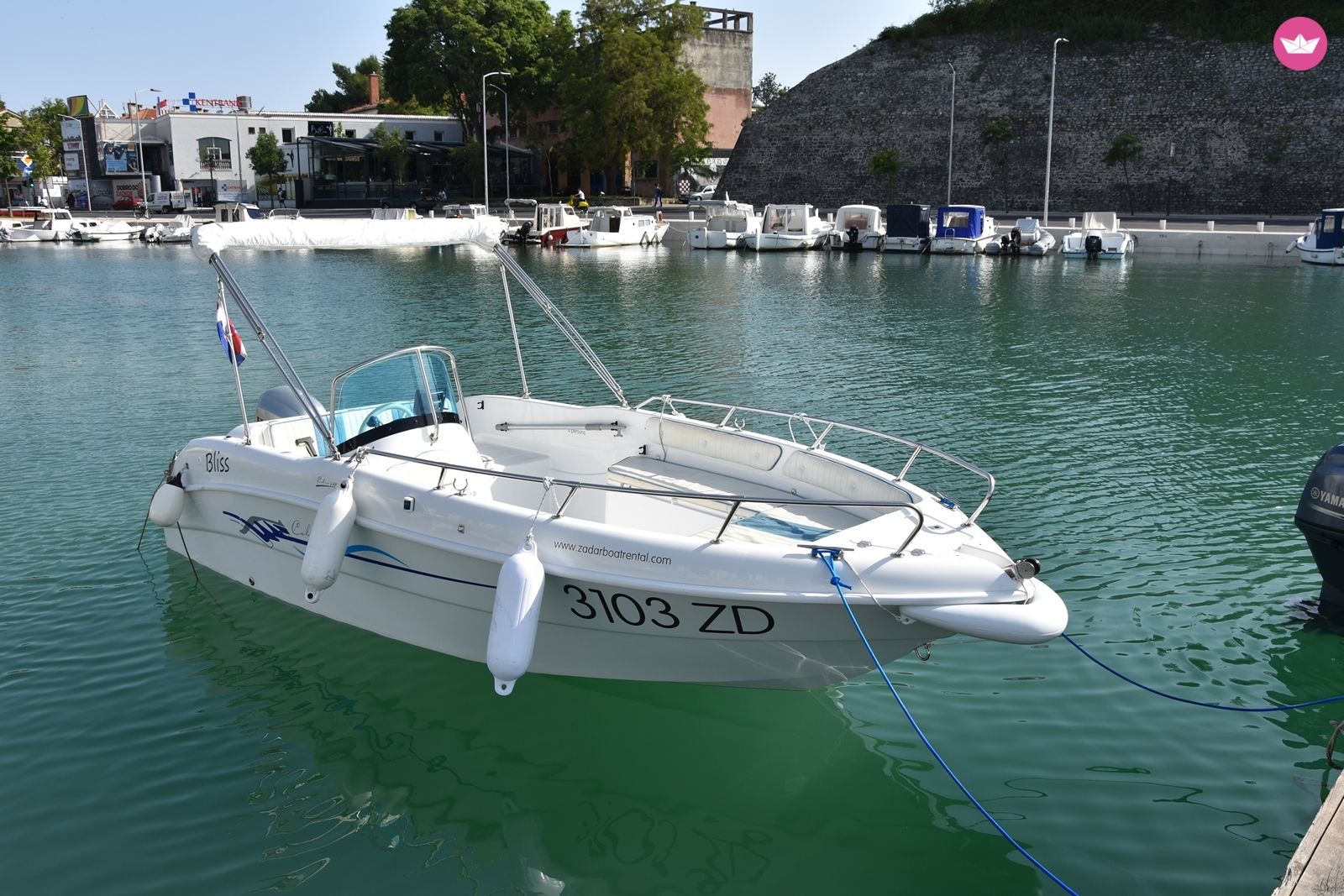 Charter motorboat in Zadar  