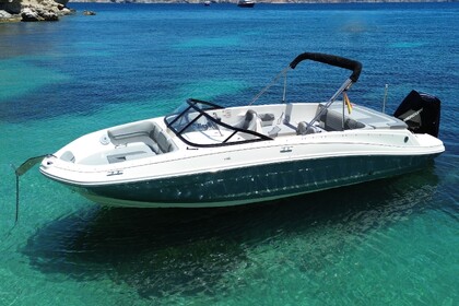 Bayliner VR6 con arco de Waveboard