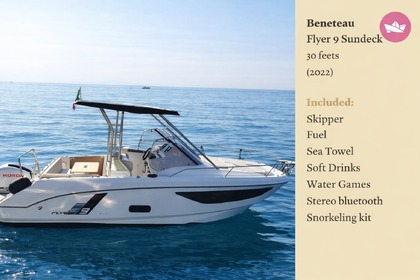 Rental Motorboat Beneteau Flyer 9 Sundeck Positano