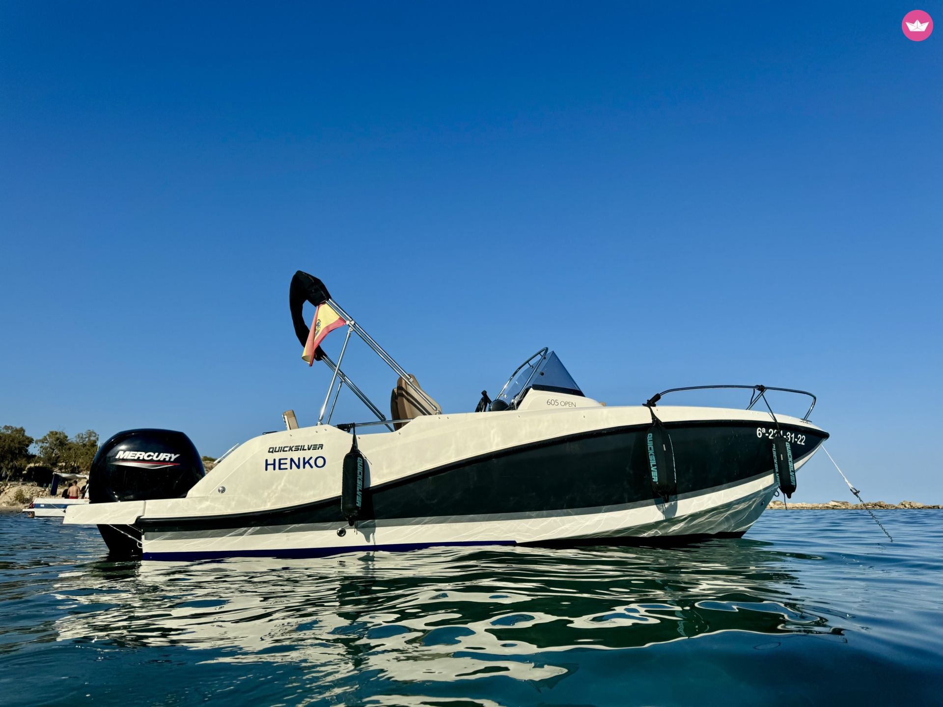 Bateau à moteur Quicksilver 605 Open 150cv 6