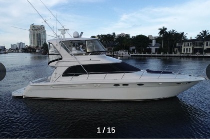Hire Motorboat Sea Ray 480 Sedan Bridge Fort Lauderdale
