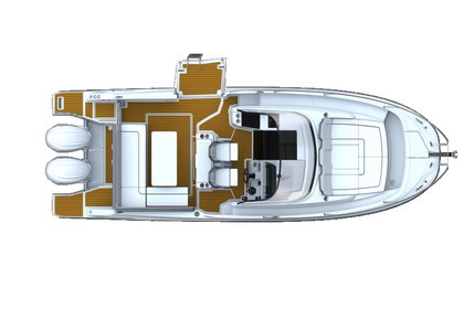 Alquiler Lancha Jeanneau Cap Camarat 9.0 WA Palamós