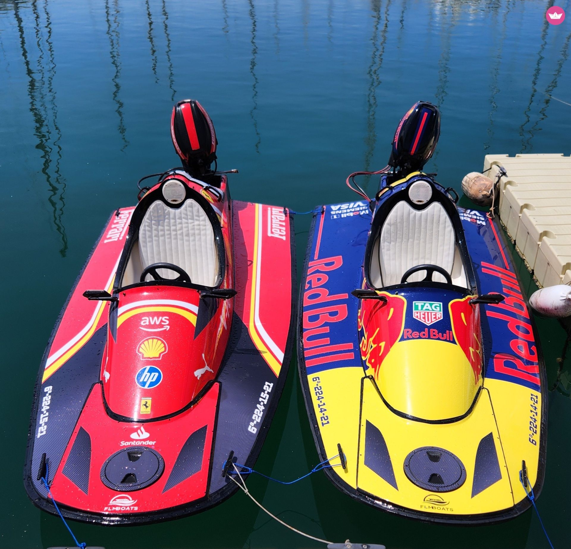 Bateau sans permis Fórmula 1 15cv 7