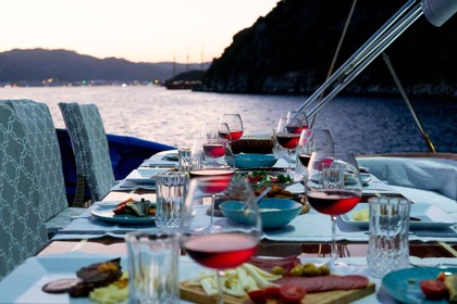 lovely gulet for cruising the stunning Bozburun areaa