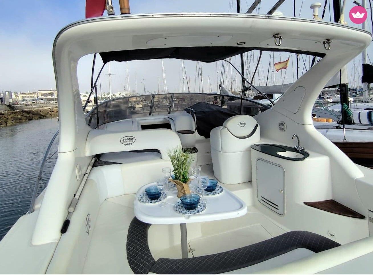 Bateau à moteur Sessa Marine Oyster 34 460cv 2