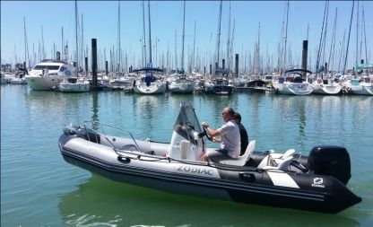 Czarter Ponton RIB Zodiac 600 Pasito Blanco