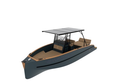 Hyra båt Motorbåt Bagou E-sole 750 Saint-Florent