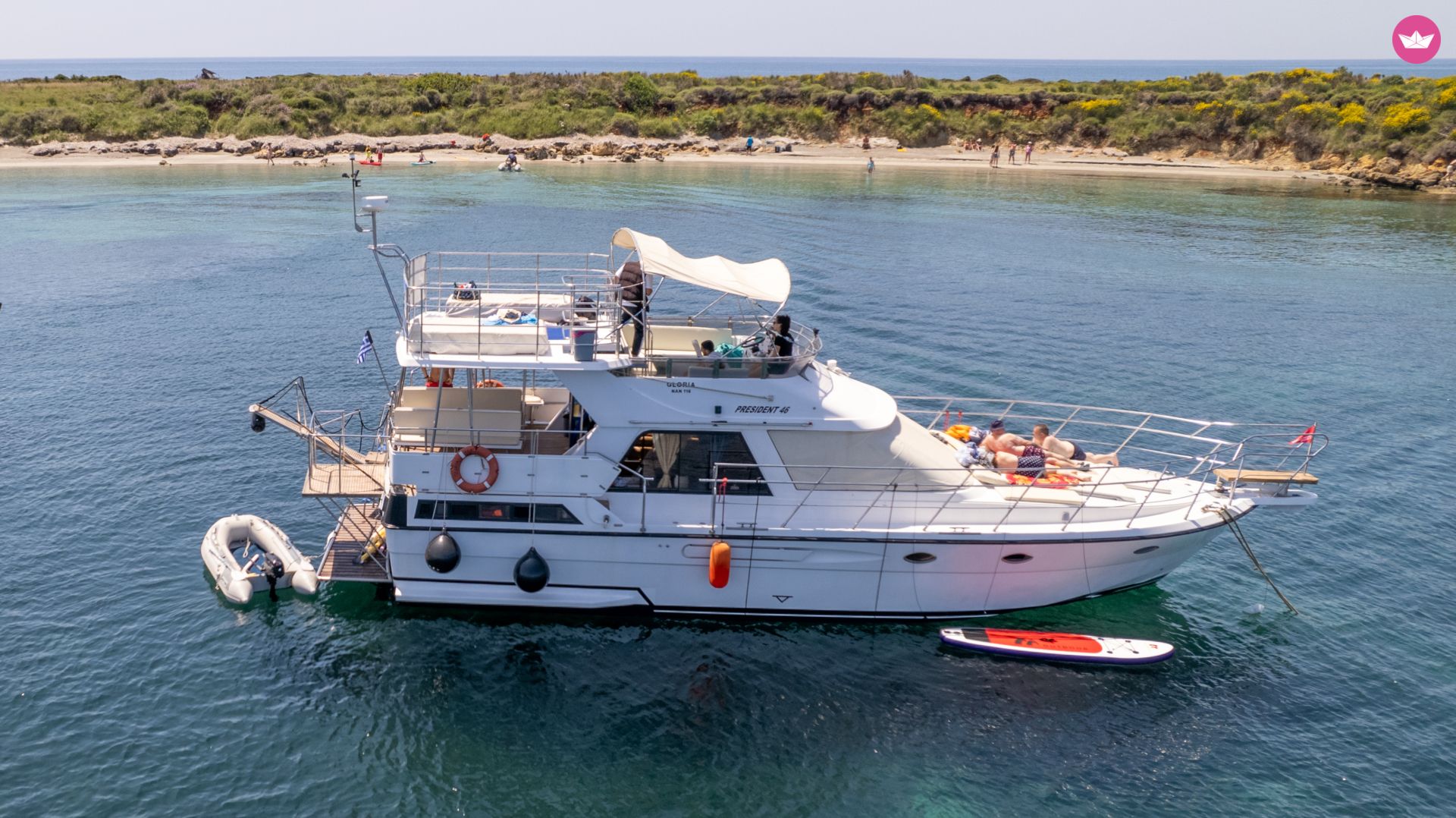 Bateau à moteur President Custom 700cv