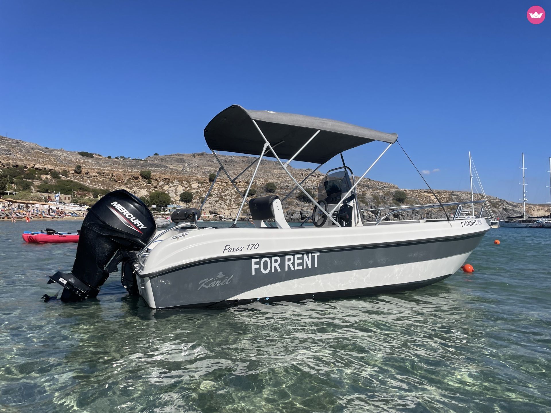 Bateau sans permis Karel