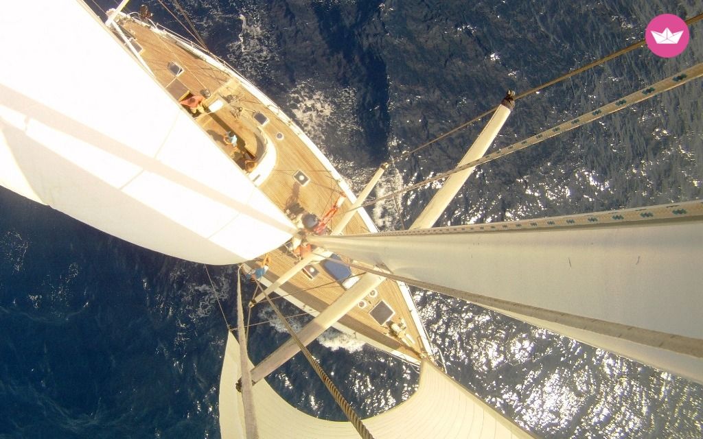 Charter sailboat in Bonifacio  