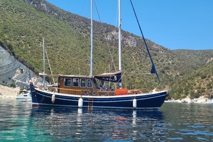 Charter Gulet Traditional wooden boat Chartered in the Ionian islands Nydri