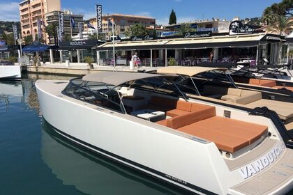 Rental Motorboat VAN DUTCH 40 WHITE Golfe Juan