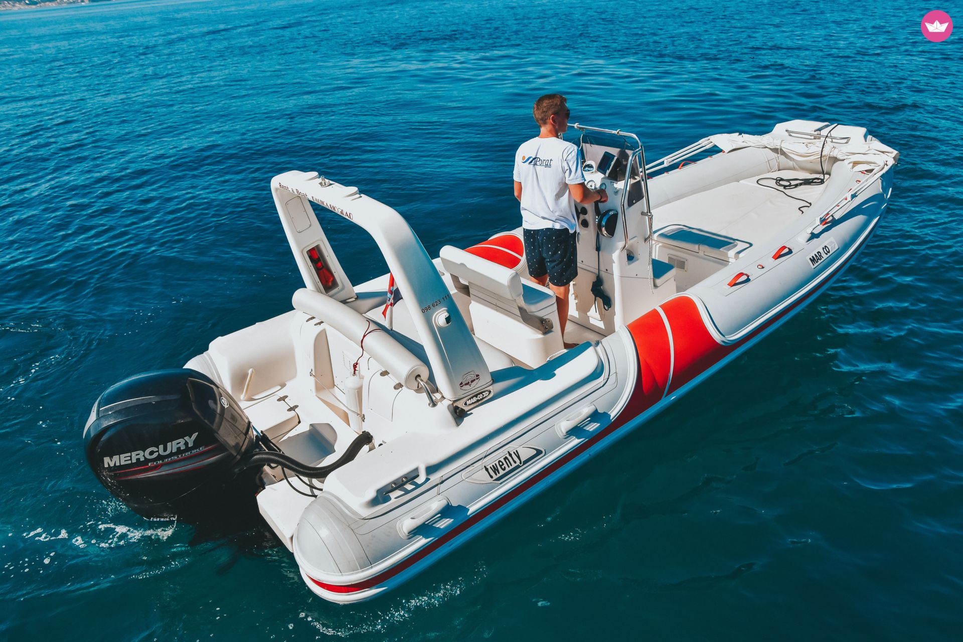 Bateau à moteur Mar.co Twenty 150cv 4