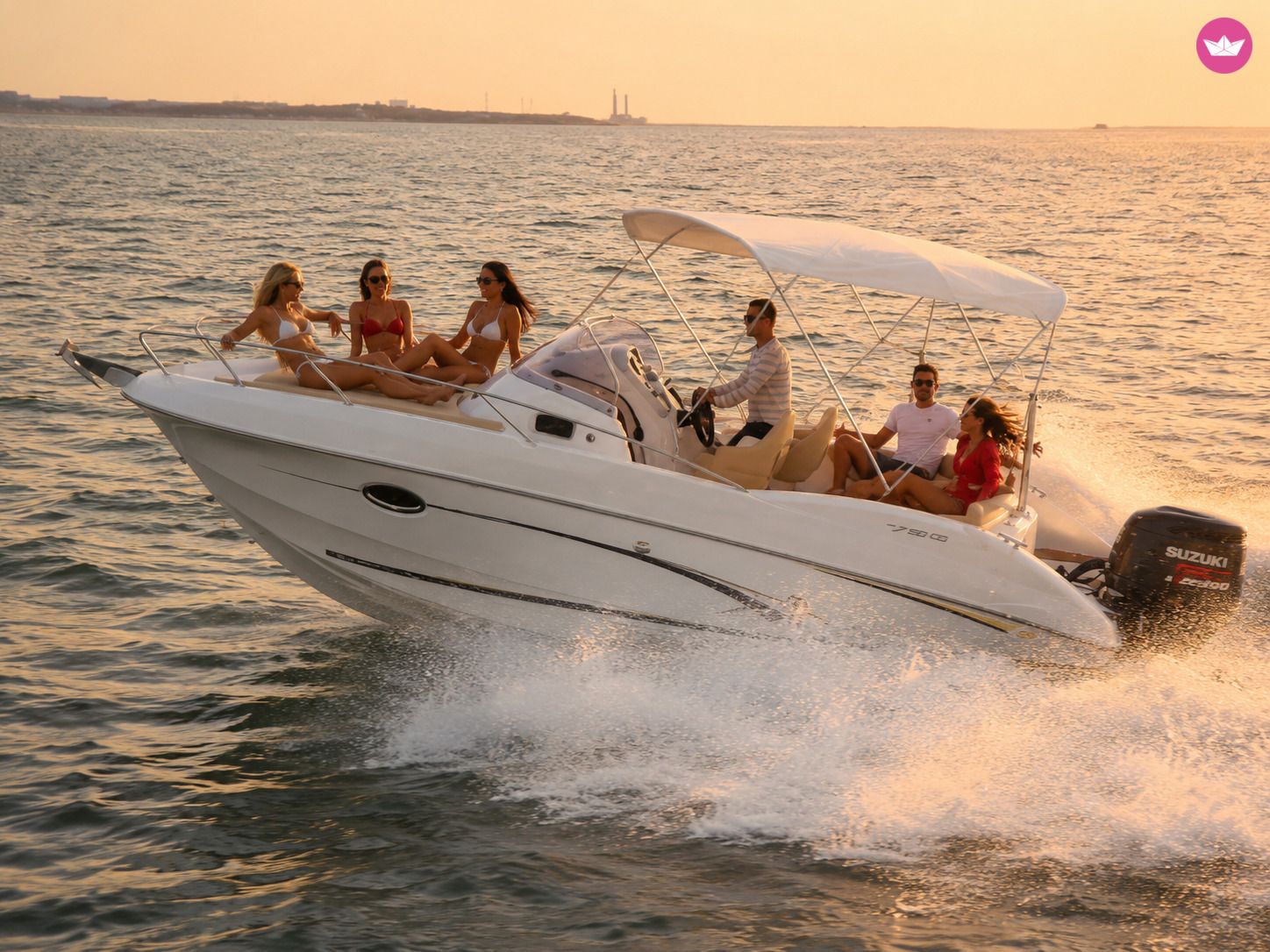 Bateau à moteur BENETEAU FLYER 750 SD 500cv 8