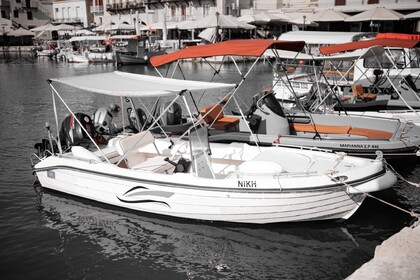 Hire Boat without licence  Poseidon 450 Rethymno