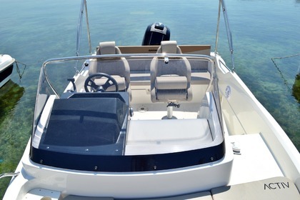 Miete Motorboot QUICKSILVER Sundeck Activ 605 Murter