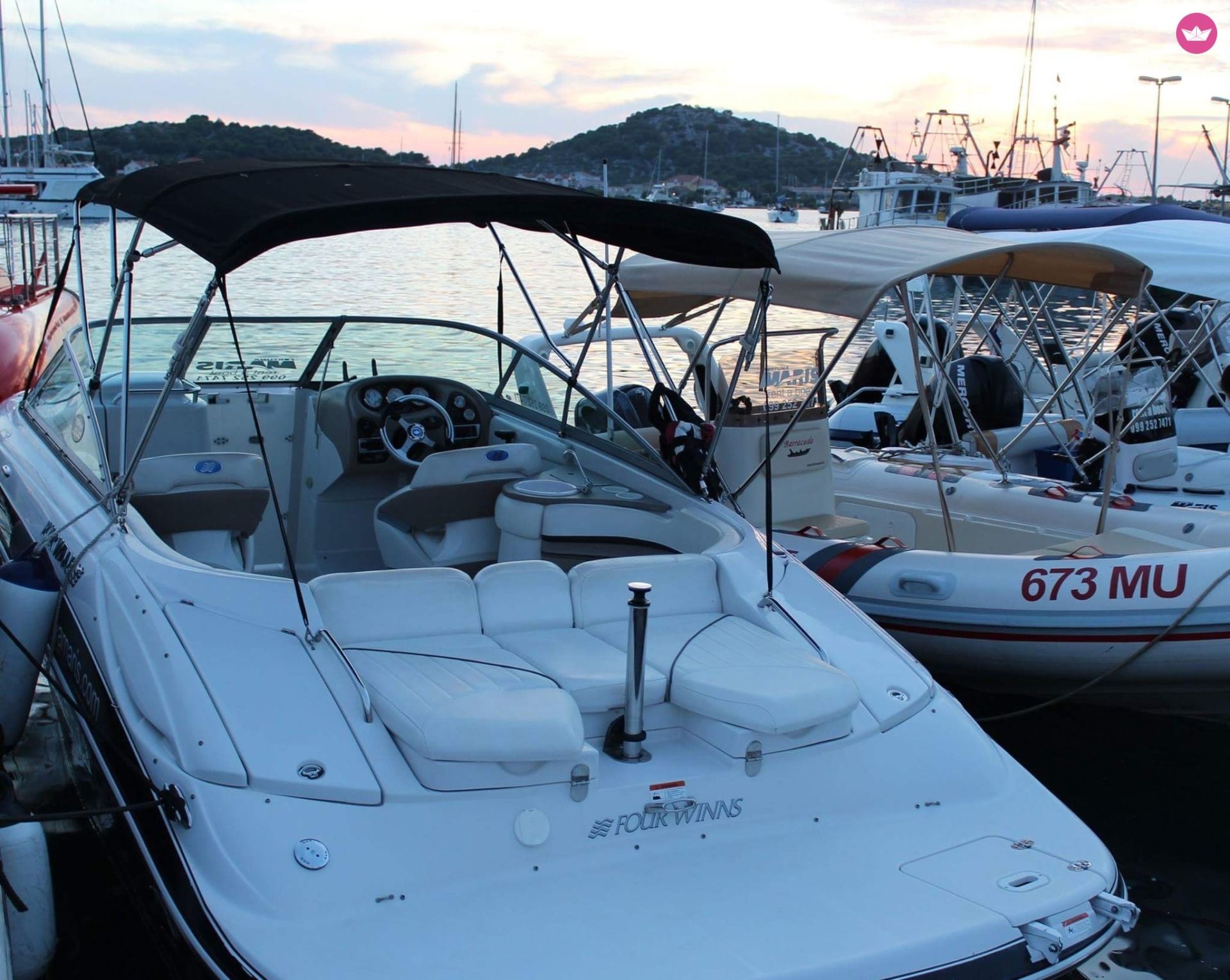 Charter motorboat in Zadar  