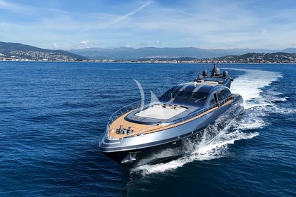 Hyra båt Motorbåt Mangusta 108 Saint-Tropez