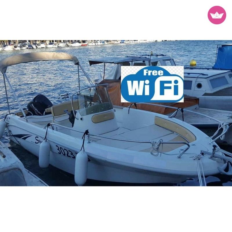 Rental motorboat in Zadar  