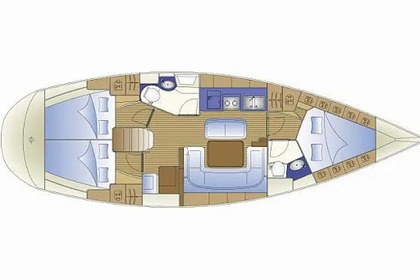 Location Voilier Beneteau Oceanis 370 Vólos