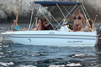 Rental Motorboat Olympic boat 490 sx Agios Sostis