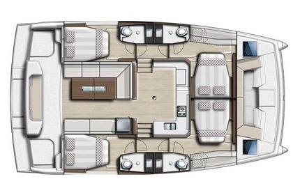 Location Catamaran  Bali Catspace Šibenik