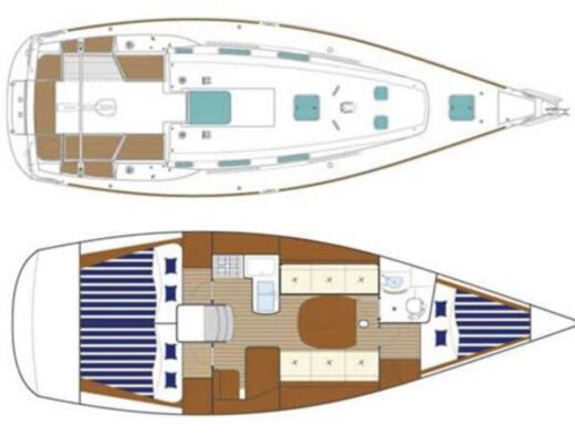 Sailboat Beneteau First 36.7 Boat design plan