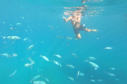 Yatch boat in Marzamemi