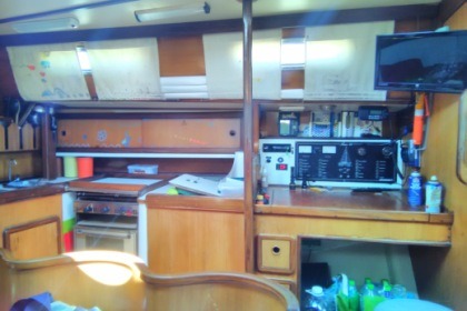 Segelyacht Baujahr 1993 an der Therma für eine Tr